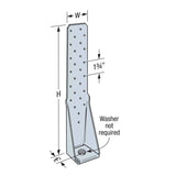 Simpson Strong-Tie HTT5HDG (16-in.) Heavy Tension Tie - Hot Dip Galvanized - 2