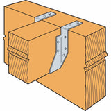 Simpson HU5.25/12TF Strong-Tie Simpson Heavy Top-Flange Hanger for 5-1/8" x 12" Joists G90 Galvanized - 2