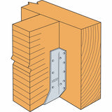 Simpson HU612Z Strong-Tie Heavy-Duty 6x12 Face-Mount Joist Hanger ZMAX Galvanized for Structural Support - 8
