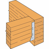 Simpson HUC5.125/12 Strong-Tie Face-Mount Concealed-Flange Joist Hanger for 5-1/8" Glulam - 2