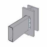 Simpson HUC810 Strong-Tie Heavy-Duty Concealed Flange Face-Mount Joist Hanger for 8x10, G90 Galvanized - 3