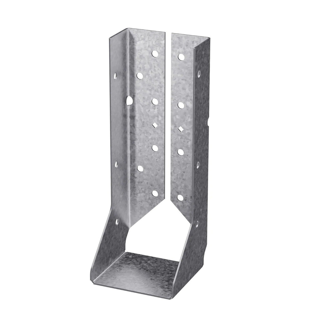 Simpson Strong-Tie HUCQ210-2Z-SDS (Double 2x10) Heavy Concealed Flange Face-Mount Joist Hanger with SDS Screws - Zmax Finish