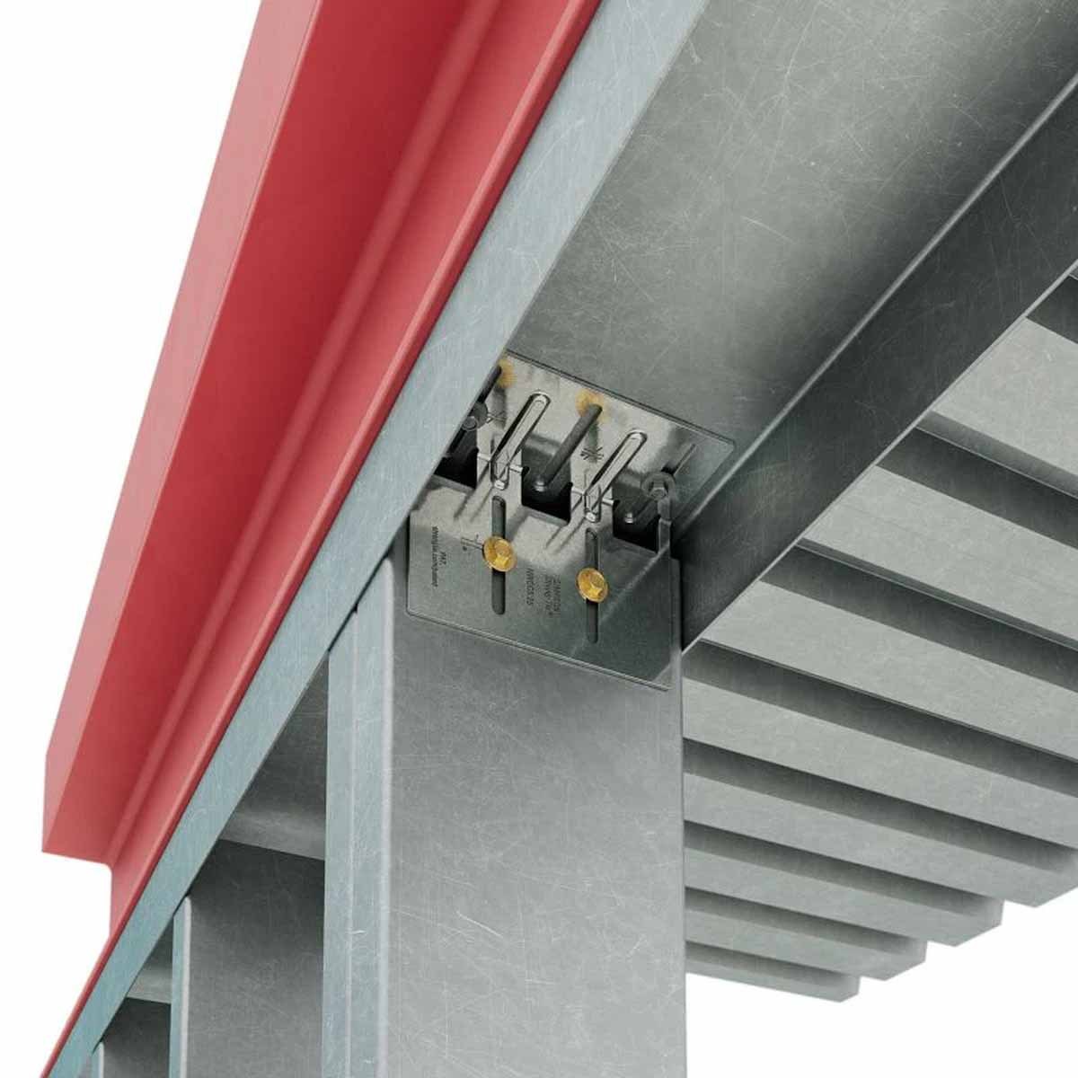 Simpson HWDC5.25-KT25 Strong-Tie Head-of-Wall Drift-Clip Connector for Lateral and Vertical Deflection (25 Pack) - 4