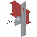 Simpson HWDC5.25-KT25 Strong-Tie Head-of-Wall Drift-Clip Connector for Lateral and Vertical Deflection (25 Pack) - 5