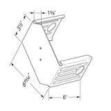 Simpson Strong-Tie ICFVL6 Ledger Connector with 6-inch Legs - 2