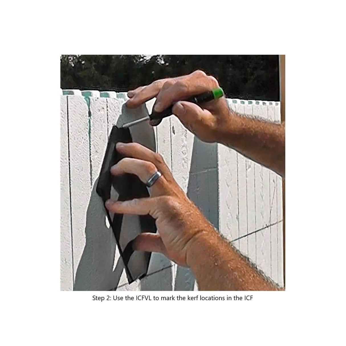 Simpson ICFVL8 Strong-Tie Ledger Connector with 8-inch Legs - 5