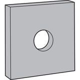 Simpson LBP 5/8 Strong-Tie Bearing Plate for 5/8-in. Dia. Anchor Bolt - 2