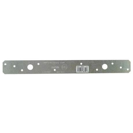 Simpson LSTA12 Strong-Tie 12" 20 Gauge Strap Tie - G90 Galvanized
