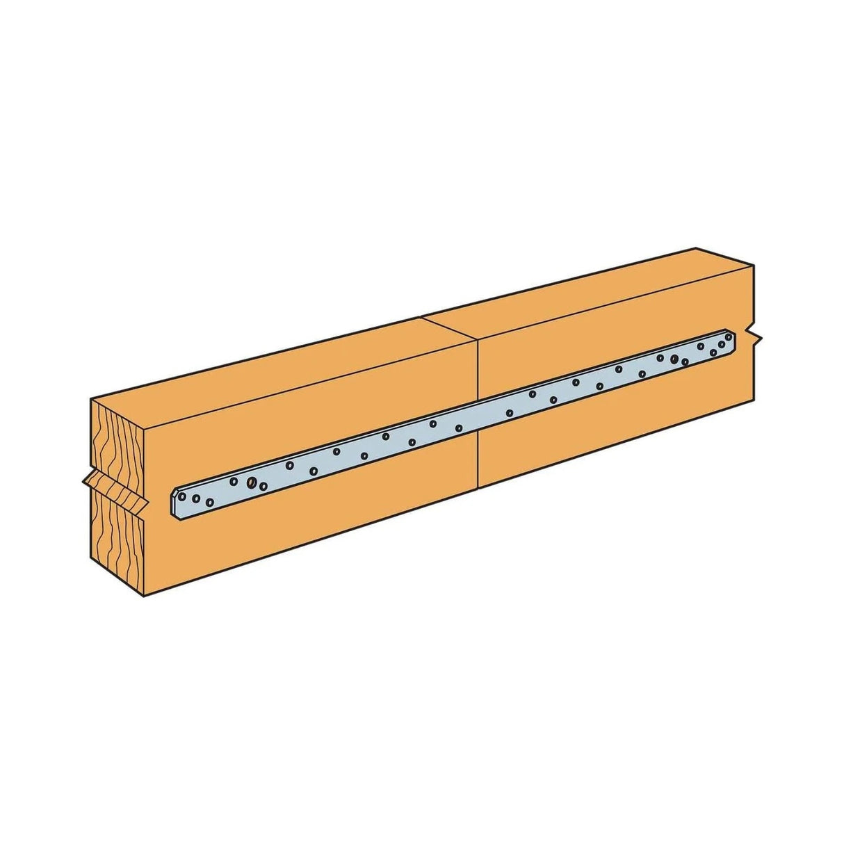 Simpson LSTA36 Strong-Tie 36" 18 Gauge Strap Tie - G90 Galvanized - 4