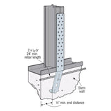 Simpson Strong-Tie LSTHD8 (18-5/8") Strap-Tie Holdown for Wood and Cold-Formed Steel Construction - 4
