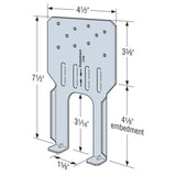 Simpson Strong-Tie LTA2 Lateral Truss Anchor for 2x4 - 2