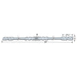 Simpson Strong-Tie LTB40 (39") 22-Gauge Galvanized Tension Bridging