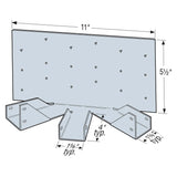 Simpson Strong-Tie LTHMA Light-Duty Multiple-Truss Hanger (16 Gauge Galvanized) - 2
