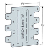 Simpson LTP5 Strong-Tie Lateral Tie Plate for Wood Construction - 2