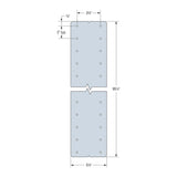 Simpson Strong-Tie MDSS96 (5-3/4" x 95-1/2") Diaphragm Spline Strap for CLT Diaphragms - 2