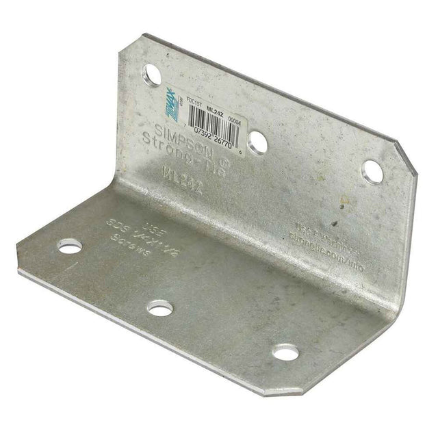 Simpson Strong-Tie ML24Z (2 in. x 4 in.) Medium L Angle with ZMAX Finish