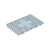 Simpson MP24 Strong-Tie 2" x 4" 20-Gauge Galvanized Mending Plate