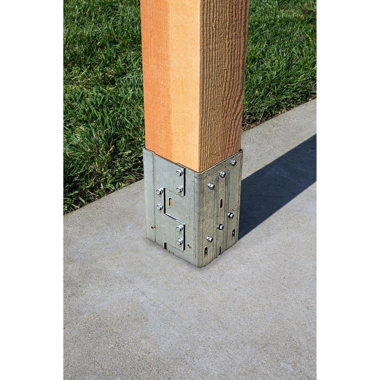 Simpson Strong-Tie MPB44Z (4x4) Moment Post Base - Zmax Finish - 3