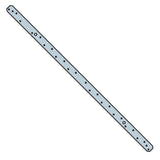 Simpson MSTA36Z Strong-Tie 36" 16-Gauge ZMAX Galvanized Medium Strap Tie - 3