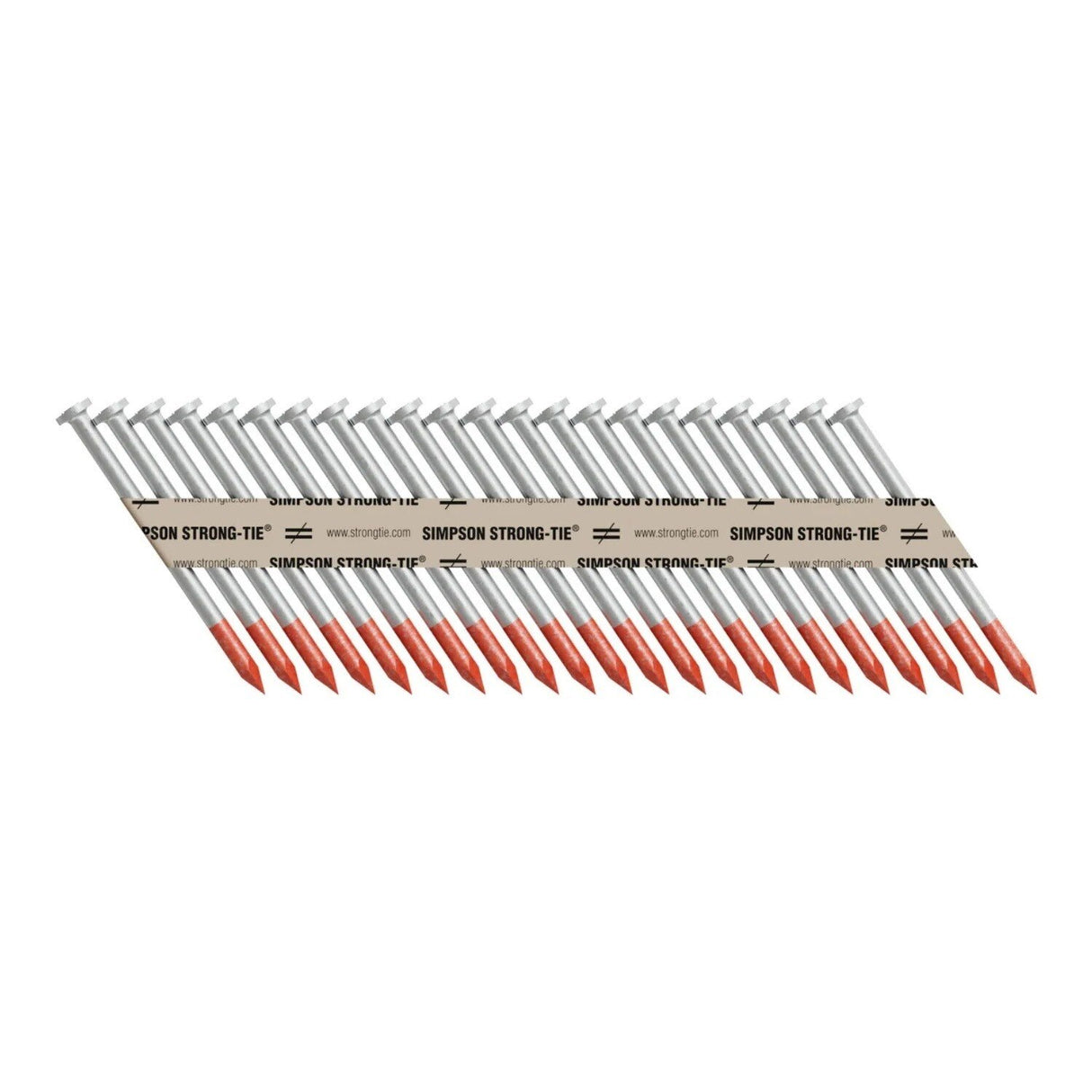 Simpson Strong-Tie N10DHDGPT2500 Strong-Drive (2-1/2 in. x .148 in.) 33 Degree SCN Smooth-Shank Connector Nail (2500 Pack)