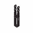 Simpson OCB88 Strong-Tie Ornamental 8x8 Column Base Black Powder-Coated for Wood-to-Concrete Connections