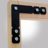 Simpson Strong-Tie OL (12 in. x 12 in.) Black Powder-Coated Ornamental L Angle - 2