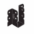 Simpson Strong-Tie OU412 (4" x 12") Ornamental Joist Hanger Black Powder Coated for Decorative Wood Connections