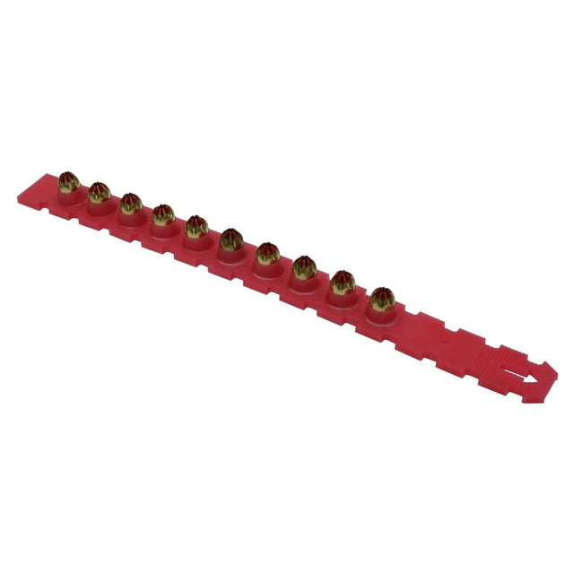 Simpson Strong-Tie P27SL5 (.27-Caliber) Plastic Strip Loads, Red (100 Pack)