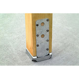 Simpson Strong-Tie PBS44AZ (4" x 4") 12 Gauge Post Base Stand Off - ZMAX Finish - 2