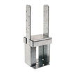 Simpson Strong-Tie PPB66-4Z (6X6) 12 Gauge Porch Post Base 4" Depth - ZMAX Finish