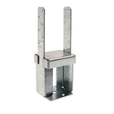Simpson Strong-Tie PPB66-4Z (6X6) 12 Gauge Porch Post Base 4" Depth - ZMAX Finish