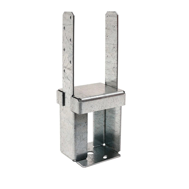Simpson Strong-Tie PPB66-4Z (6X6) 12 Gauge Porch Post Base 4" Depth - ZMAX Finish