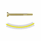Simpson Strong-Tie PPHD11516S0817 Strong-Drive (#8 x 1-15/16" T25) PPHD Sheathing-to-CFS Screw Collated, Yellow Zinc (2000 Pack) - 2