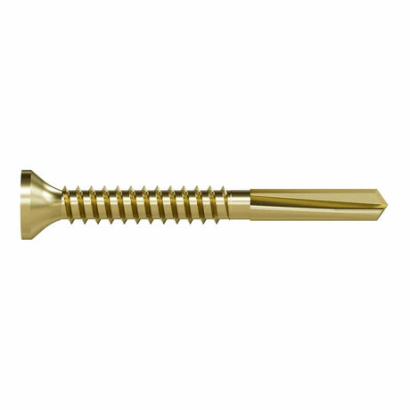 Simpson Strong-Tie PPHD3S1016 Strong-Drive (#10 x 3") PPHD Sheathing-to-CFS Screw Collated - Yellow Zinc (1000 Pack)