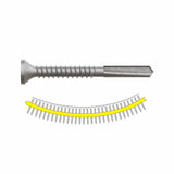 Simpson Strong-Tie PPHDQ134S1016 Strong-Drive (#10 x 1-3/4" T25) PPHD Sheathing-to-CFS Screw Collated, Quik Guard (2000 Pack) - 2