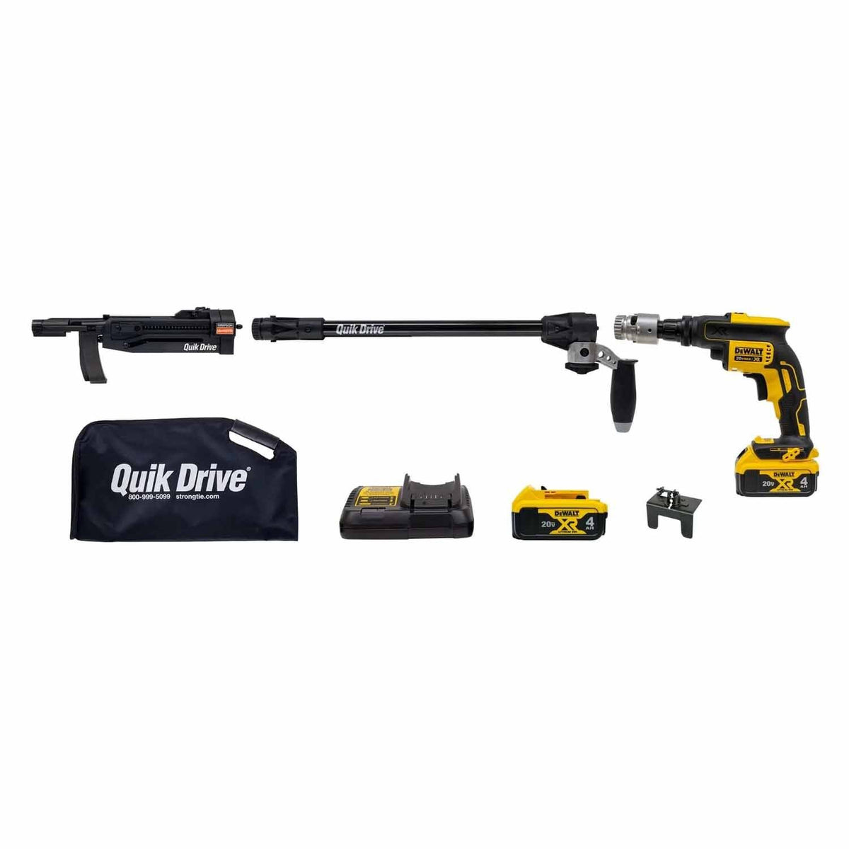 Simpson Strong-Tie PRO300SG2DC2K Quik Drive Cordless Decking System w/ DeWalt 2000 RPM Motor