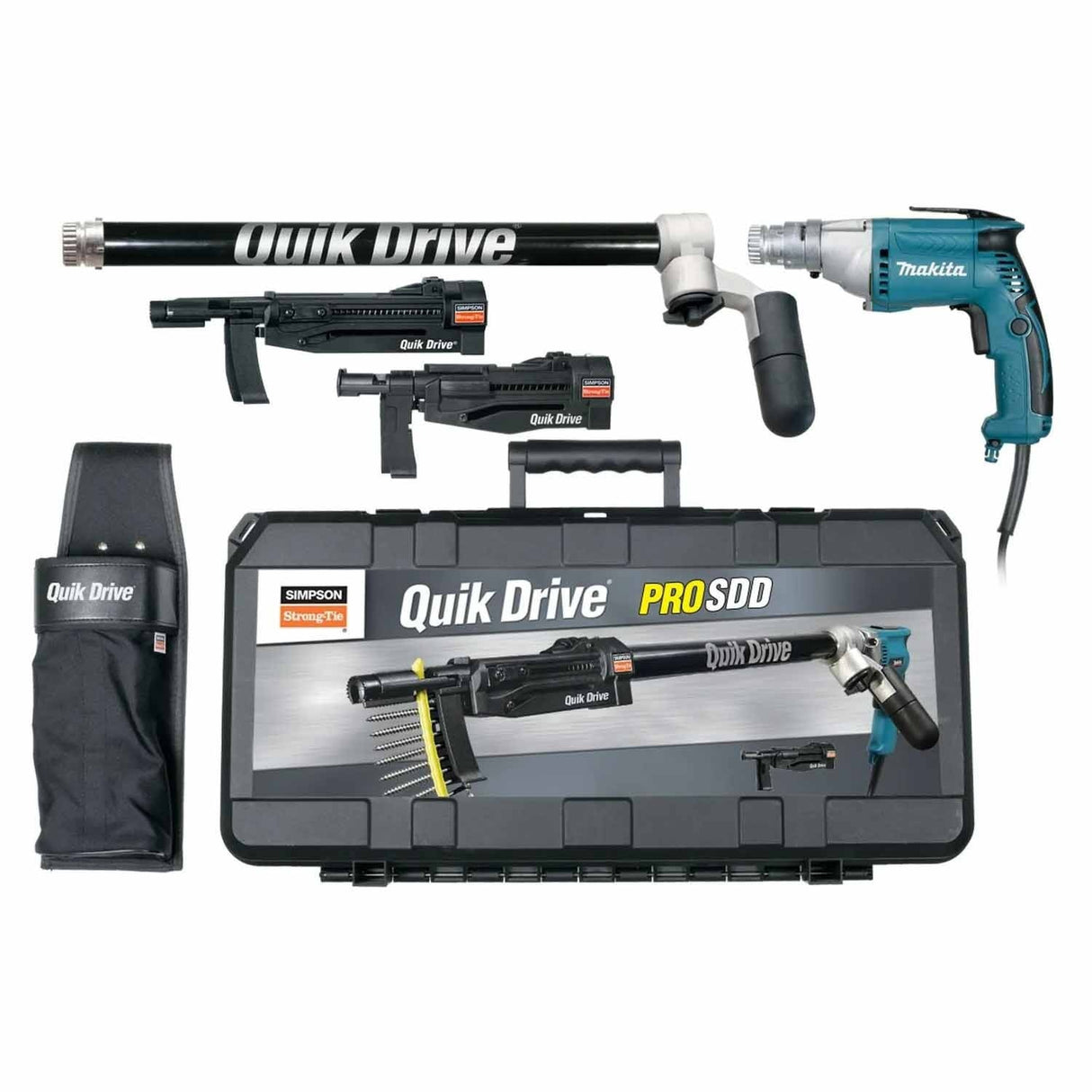 Simpson Strong-Tie PROSDDM35K Quik Drive Multi-Purpose Combo System with Makita 3500 RPM Motor