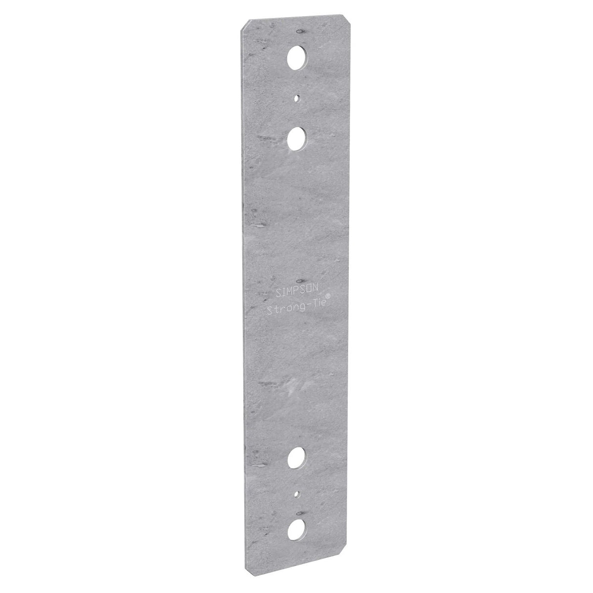Simpson PS418 Strong-Tie Hot-Dip Galvanized Piling Strap for Wood Girders and Piles