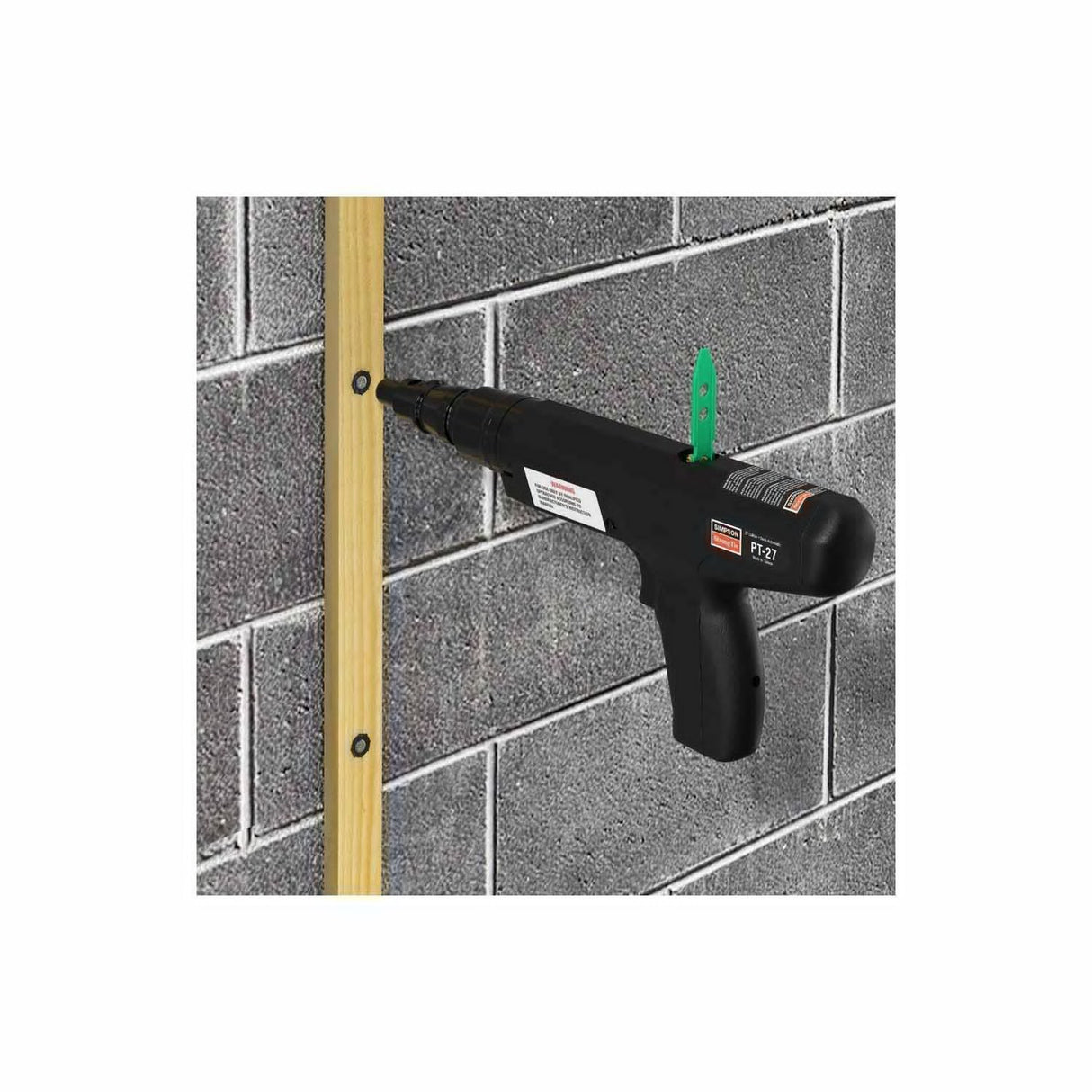Simpson Strong-Tie PT-27 (.27 cal) General-Purpose Tool Semi-Automatic Powder-Actuated Fastening Tool - 4