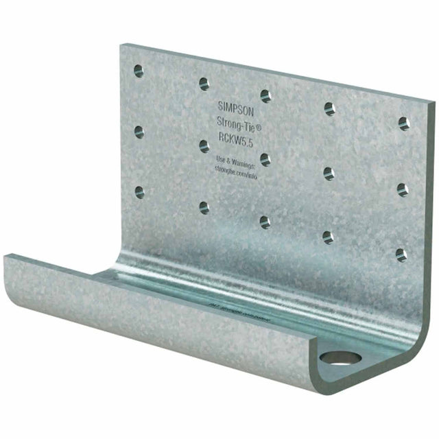 Simpson Strong-Tie RCKW5.5-R10 (5.5") Kneewall Connector Clip Zinc Galvanized (10 Pack)