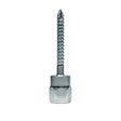 Simpson Strong-Tie RWV37100 (1/4" x 1", 3/8") Wood Rod Hanger Vertical Threaded Anchor for Rod (25 Pack)
