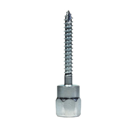 Simpson Strong-Tie RWV37100 (1/4" x 1", 3/8") Wood Rod Hanger Vertical Threaded Anchor for Rod (25 Pack)