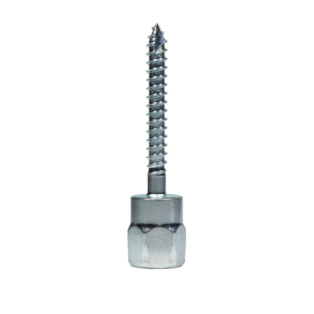 Simpson Strong-Tie RWV37200 (1/4" x 2", 3/8") Wood Rod Hanger Vertical Threaded Anchor for Rod (25 Pack)