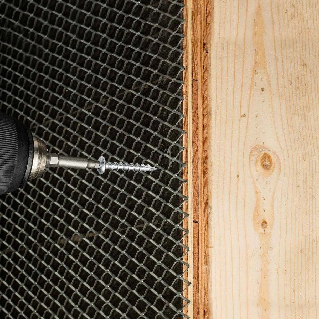 Simpson Strong-Tie S08C100TSM #8 x 1" #2 Square Drive) Truss-Head Screw, Type 305 (1000 Pack) - 2