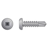 Simpson Strong-Tie S10T100PDM (#10 x 1") Self-Drilling Flat-Pan-Head Screw - Type 305 (1000 Pack)