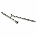 Simpson Strong-Tie S12300WP5 Strong-Drive (#12 x 3") T27 DWP Wood SS Screw, Flat Head, Type 305 (5 lb. Tub) - 4