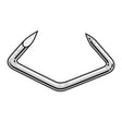 Simpson Strong-Tie S13075HR5 1.57" 13 Gauge Hog Rings, Hill Pattern - 304 Stainless Steel (5 lb.)