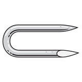 Simpson Strong-Tie S13125FSB (1-1/4") 13 Gauge Fencing Staples - 304 Stainless Steel (25 lb. Pkg)