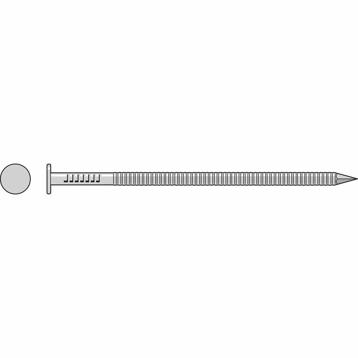 Simpson S30ACN5 Strong-Tie 4-1/2 in. x 0.203 in. Type 304 Stainless Steel Annular Ring Shank Common Nail (5 lb.)