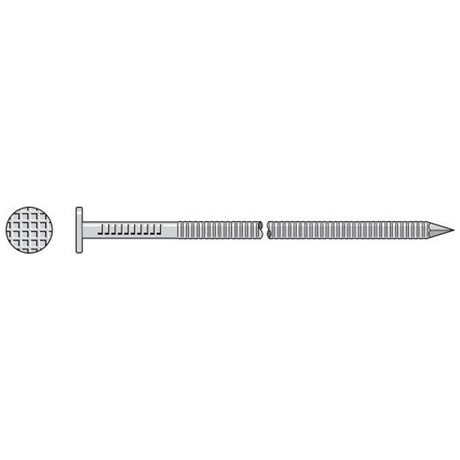 Simpson Strong-Tie S3NCXW1 (1-1/4" x 0.072") Trim Nail White Painted Head Type 304 Stainless Steel (1 lb. Tub)